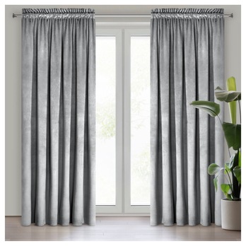Záves MELANIE 2 sivá, 140x270 cm 1