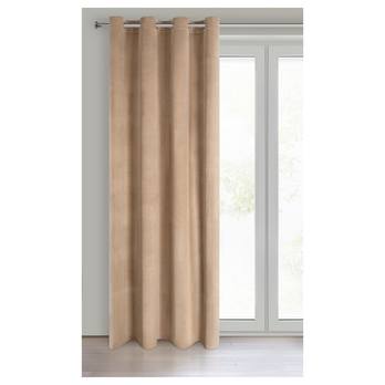 Záves MELANIE tmavobéžová 1
