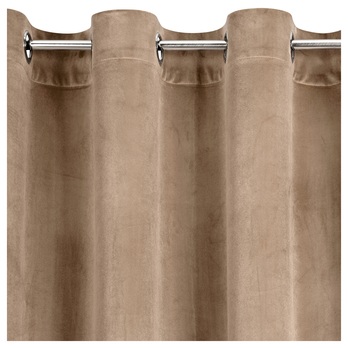 Záves MELANIE tmavobéžová 3