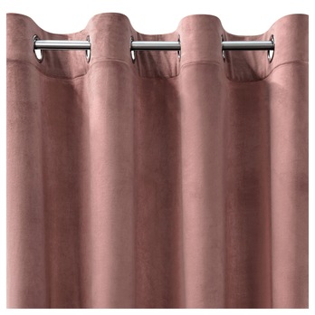 Záves MELANIE tmavoružová 3