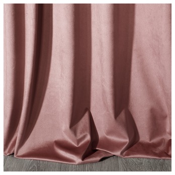 Záves MELANIE tmavoružová 4