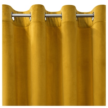 Záves MELANIE horčicová 3