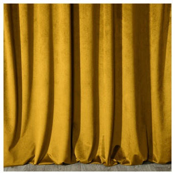 Záves MELANIE horčicová 4