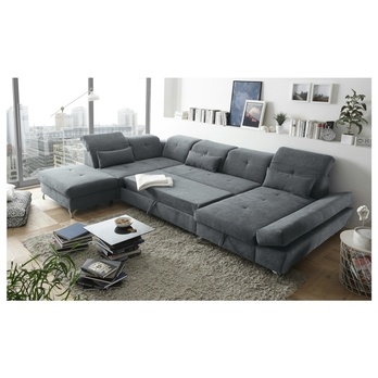 Sedacia súprava MELFI ľavá, antracitová 1