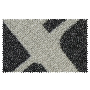 Koberec MELLOW GEO antracitová/biela, 80x150 cm 3