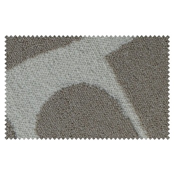 Koberec MELLOW GEO hnedá/biela, 80x150 cm 4