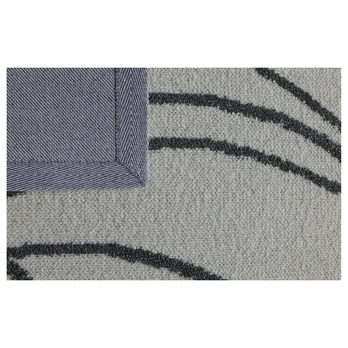 Koberec MELLOW LINE antracitová/biela, 80x150 cm 1