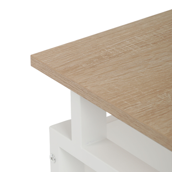 Písací stôl MELMEN dub sonoma/biela 4