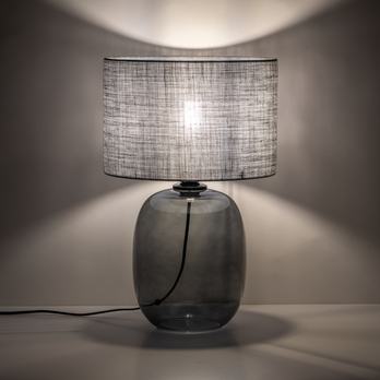 Stolná lampa MELODY sivá 2