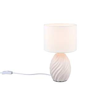 Stolná lampa MELVA biela 2