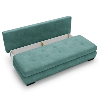 Pohovka MEMO zelenomodrá 3