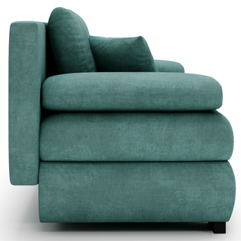 Pohovka MEMO zelenomodrá 6