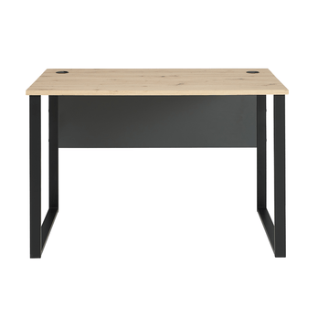 Písací stôl MEMPHIS II dub artisan/grafitová, šírka 120 cm 2