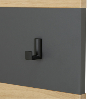 Predsieňový panel  MEMPHIS III dub artisan/grafitová 4