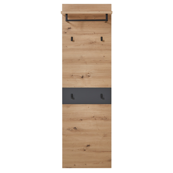 Predsieňový panel  MEMPHIS III dub artisan/grafitová 5