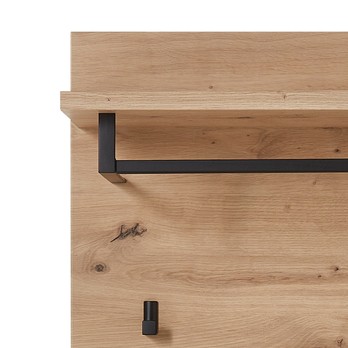 Predsieňový panel  MEMPHIS III dub artisan/grafitová 2