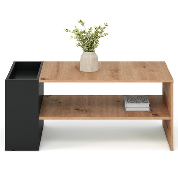 Konferenčný stolík MERCAO dub artisan/čierna 5