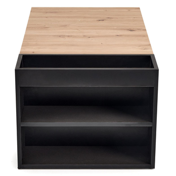 Konferenčný stolík MERCAO dub artisan/čierna 6