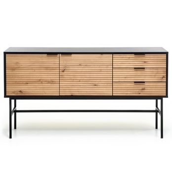 Komoda MERONU 2 dub artisan/čierna 4