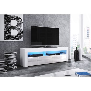 TV stolík MEX 160 biela 1