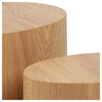 Súprava konferenčných stolíkov MICE dub divoký, 2 ks 3