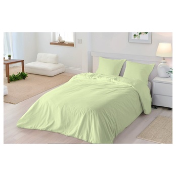 Posteľná bielizeň MICRO UNI limetková, 70x90 a 140x200 cm 1