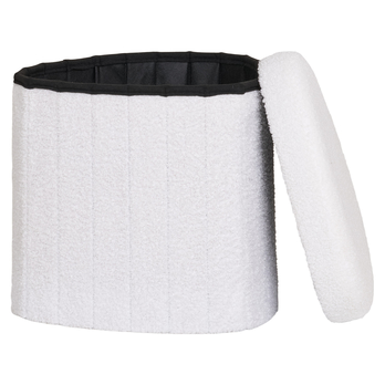 Taburet MIDFURD biela 2
