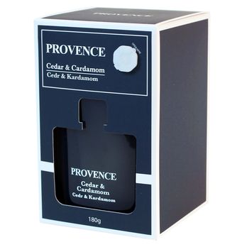Vonná sviečka s viečkom MILA céder a kardamóm, 180 g 2