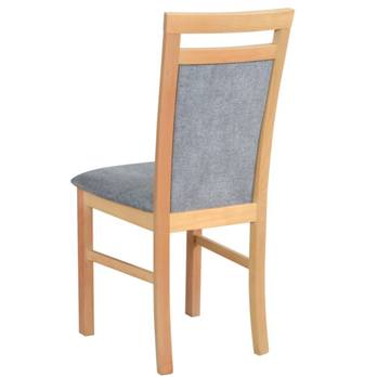 Jedálenská stolička MILAN 5 dub grandson/sivá 1