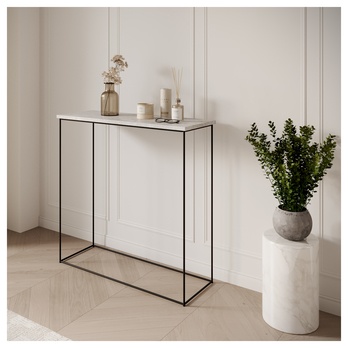 Konzolový stolík MILAN čierna/betón 1