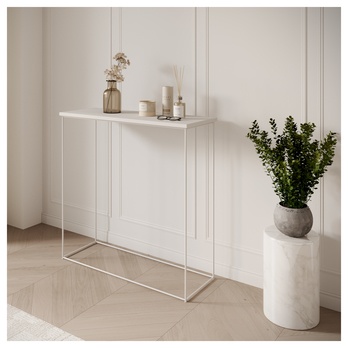 Konzolový stolík MILAN biela 1