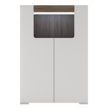 Komoda MILANO 3 alpská biela/dub sanremo 3