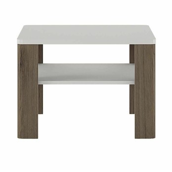 Konferenčný stolík MILANO alpská biela/dub sanremo 2