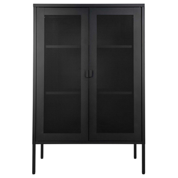 Vitrína MILBUERNI čierna 4