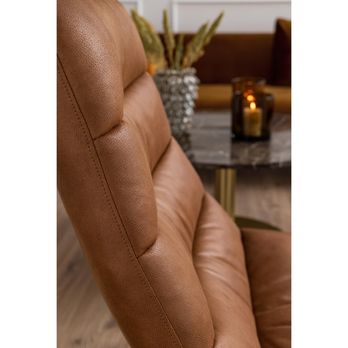 Kreslo MILFORD hnedá 3