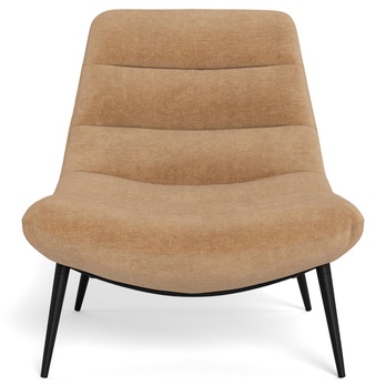 Kreslo MILFORD tmavobéžová 5