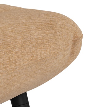 Kreslo MILFORD tmavobéžová 8