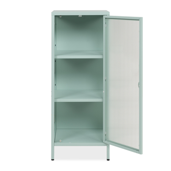 Vitrína MILTON I svetlozelená 4