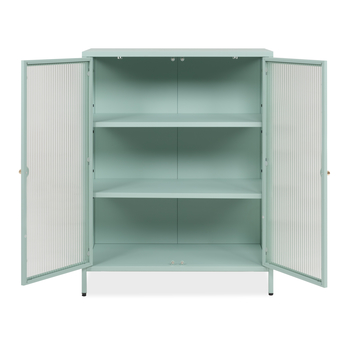 Vitrína MILTON II svetlozelená 4