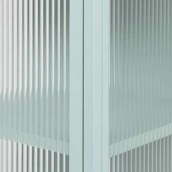 Vitrína MILTON III svetlozelená 5