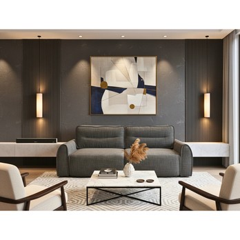 Pohovka MINEA tmavosivá 1