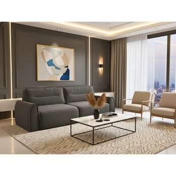 Pohovka MINEA tmavosivá 4