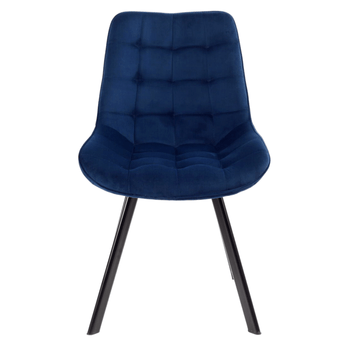 Jedálenská stolička MINERVA I modrá 1