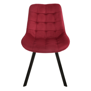Jedálenská stolička MINERVA I červená 1