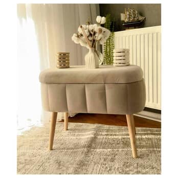 Taburet MINI OSLO 1 béžová 1