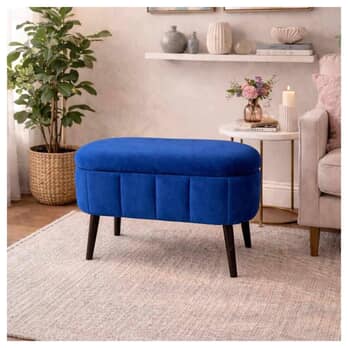 Taburet MINI OSLO 1 modrá 2
