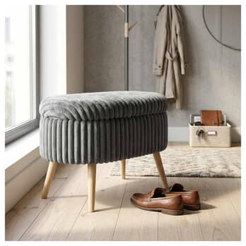 Taburet MINI OSLO 2 antracitová 3