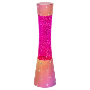 Lávová lampa  MINKA ružová 1