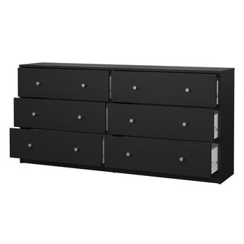 Komoda MINTA 6 čierna 1