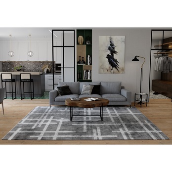 Koberec MIRA 2 60x110 cm, sivá 1